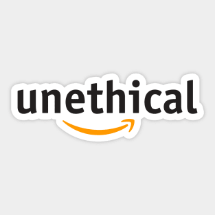 Amazon - Unethical Sticker